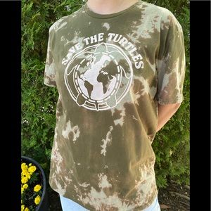 Customized Save the Turtles T shirt